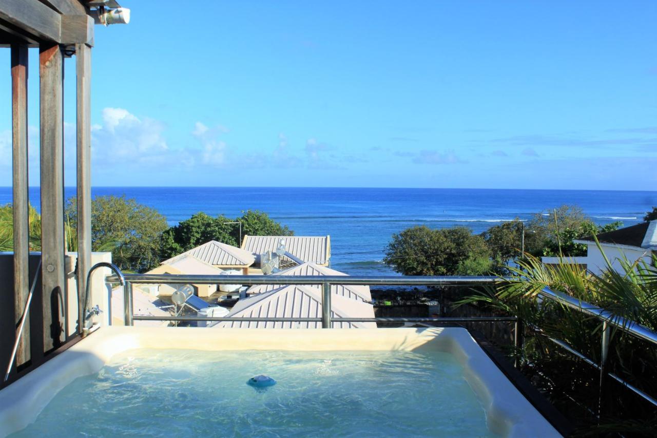 Frangipanier 2 Bedrooms Sea View Penthouse Trou aux Biches Luaran gambar